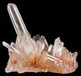 Tangerine Quartz Crystal Cluster - Madagascar #58830-5